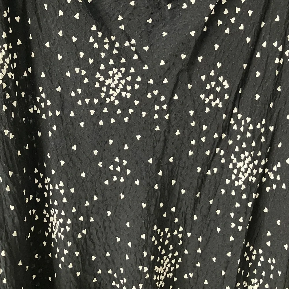 Anthropologie Heart Starburst Puff Sleeve Juliet Mini Dress NWOT - Picture 8 of 13